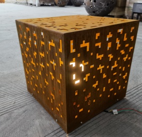 Corten Steel Outdoor Lighting